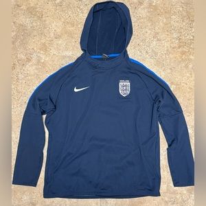 Nike England Soccer Dry Fit Hoodie Men’s L